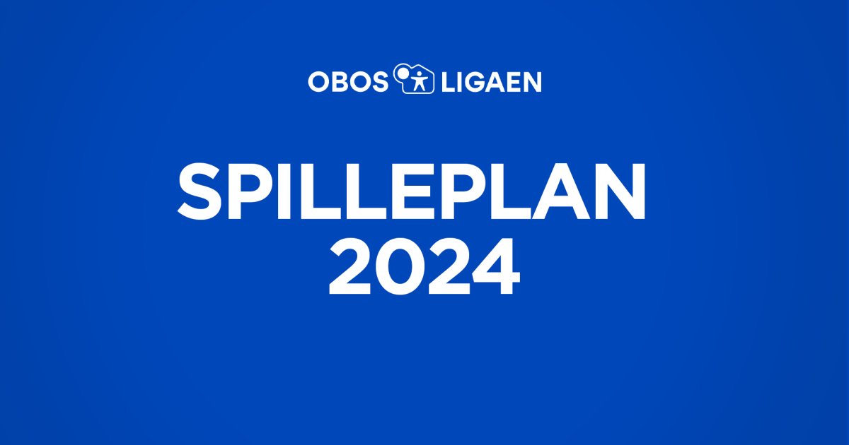 Her er spilleplanen for OBOSligaen 2024 / Moss FK